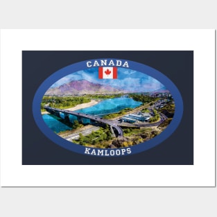 Kamloops Canada Travel Posters and Art